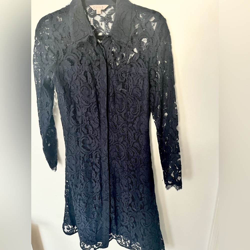 Gorgeous Navy Lace Dress